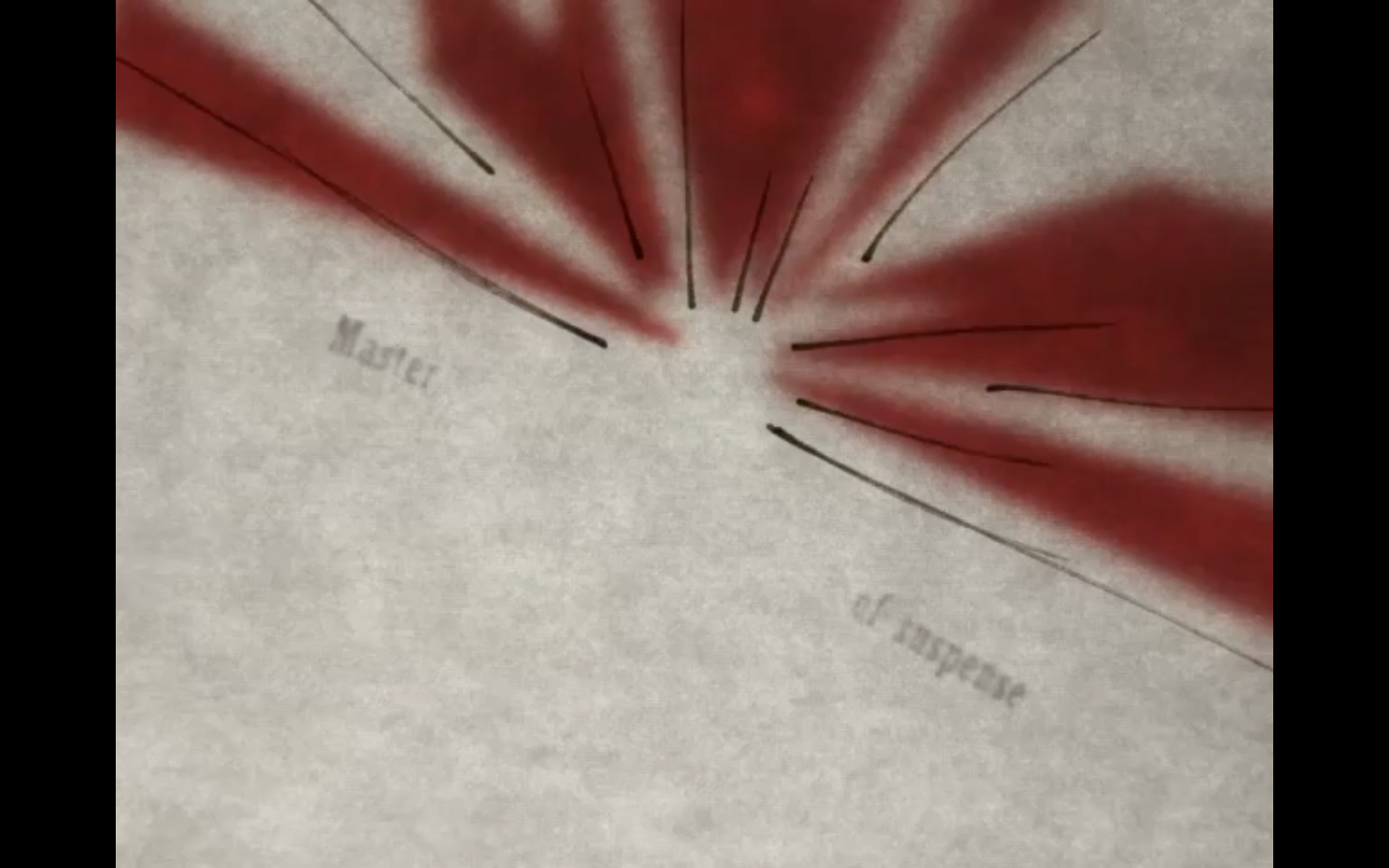 Hitchcock film festival storyboard eighth frame