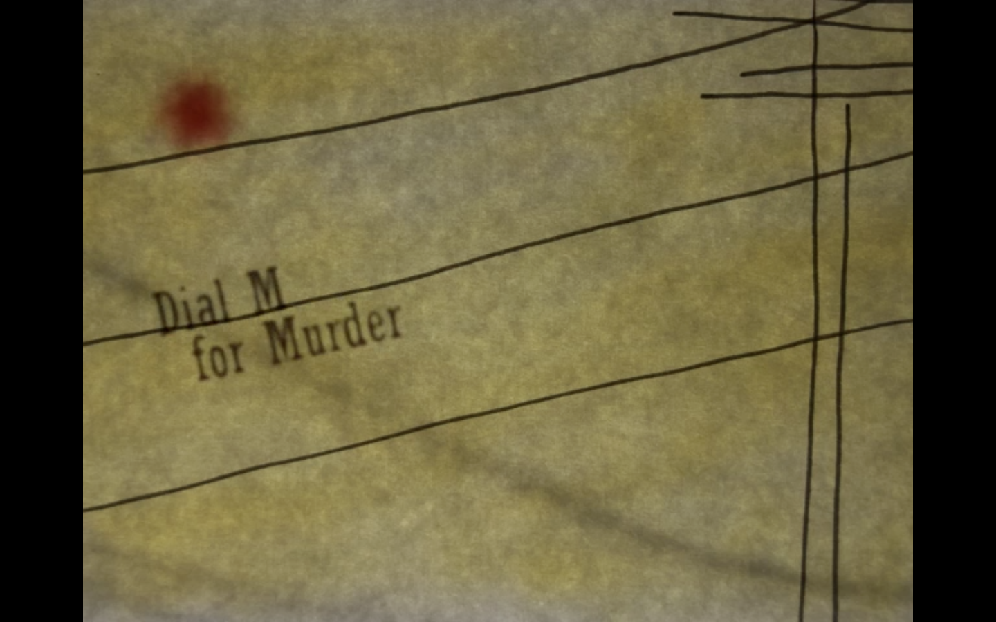 Hitchcock film festival storyboard tenth frame