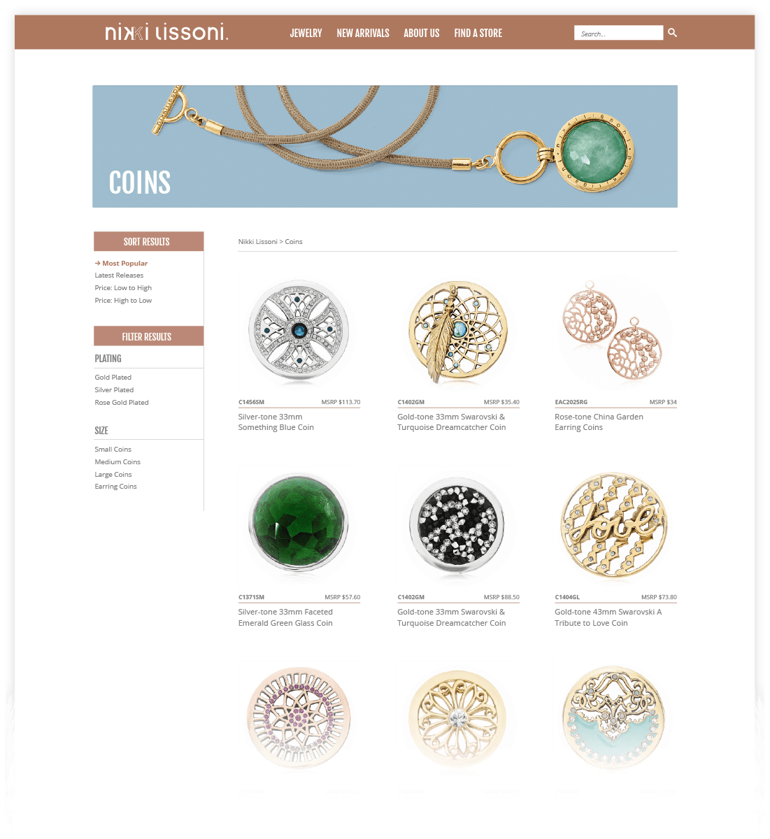 Nikki Lissoni search results